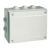 Коробка ответвит. 240x190x90 мм, IP55, 10 сальников